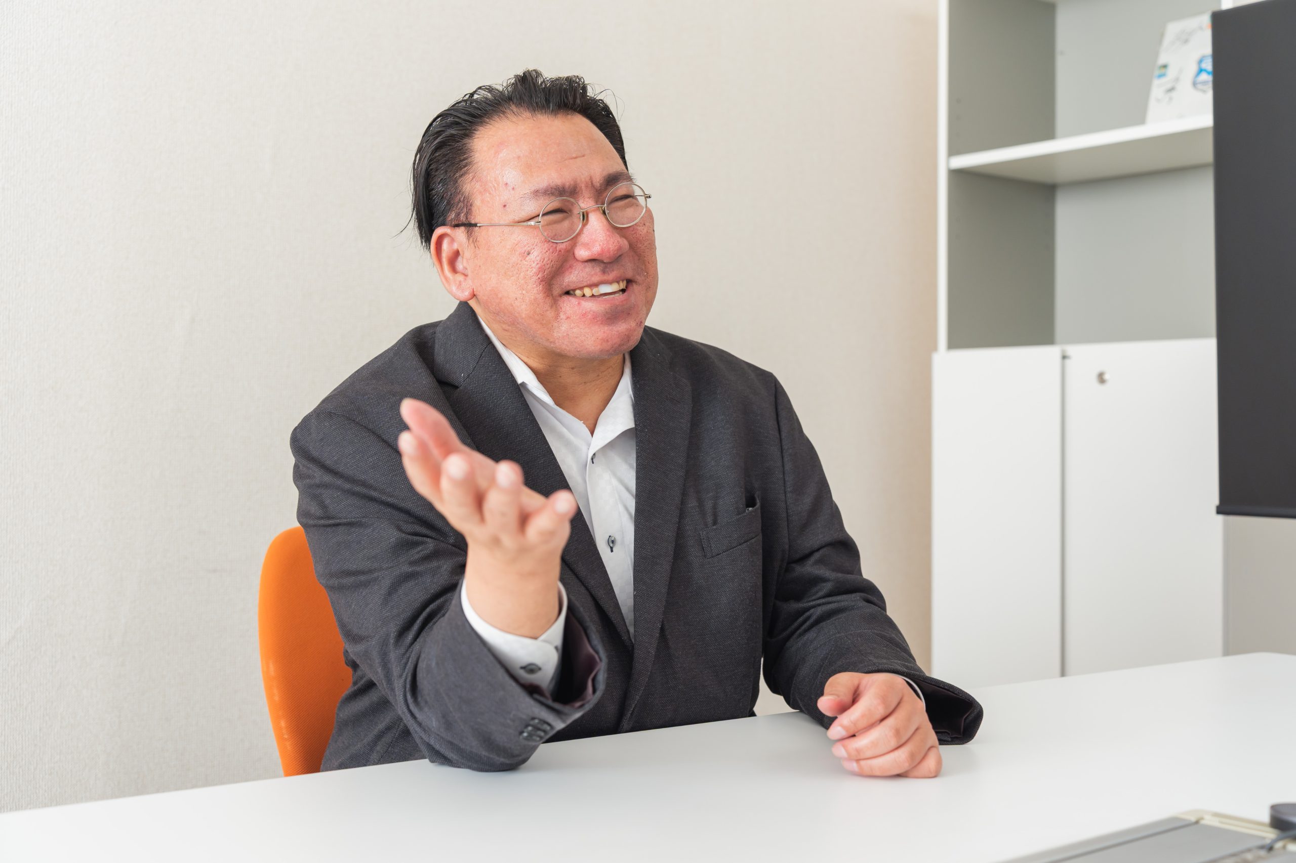 前田和人代表取締役のポートレート
